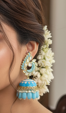 Vogue Wear™ Elegant Hyderabadi Jhumkas
